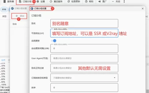 Windows 电脑客户端 V2rayN 新版详细使用教程