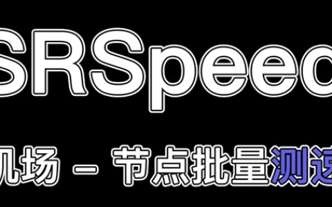 使用 SSRSpeedN 机场节点批量测速