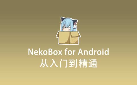 NekoBox for Android 使用教程『从入门到精通』