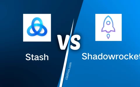 苹果手机（IOS）代理软件 Stash 和 Shadowrocket 哪一个更好用